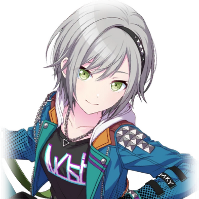 Shiho Hinomori's peaky peaky card, transparent